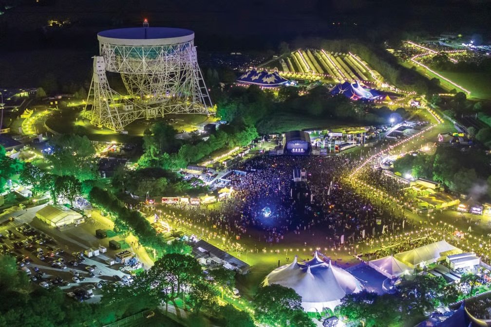 JWST Exhibit at Bluedot Festival